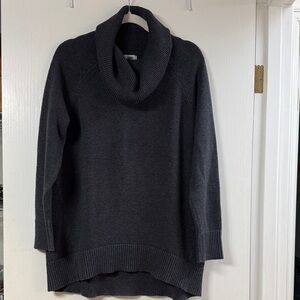 Old Navy Dark Gray Cowl Neck Sweater